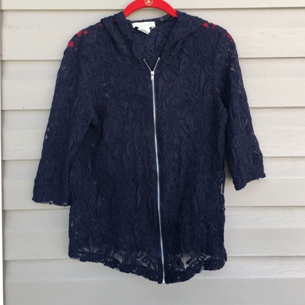 Urban outfitters lace hoodie $5/25